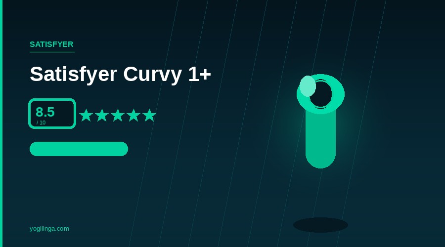 Satisfyer Curvy 1+ Review: Air Pulse + Vibration Combined